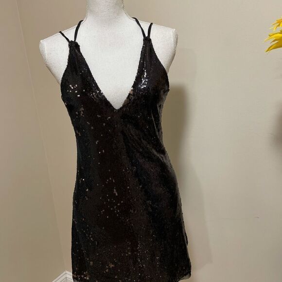 NWOT Free People Intamately   Sequin dress size XS - Picture 6 of 8